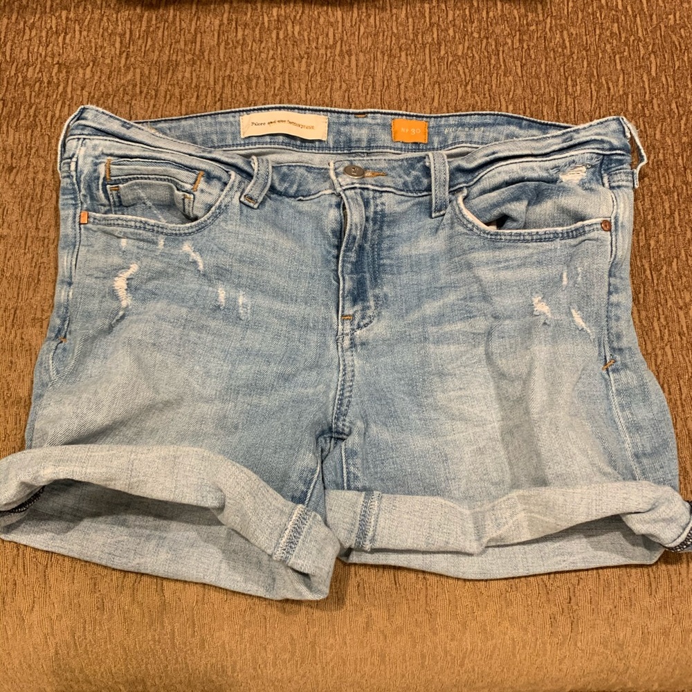 Pilcro and the letterpress distressed short, sz 30